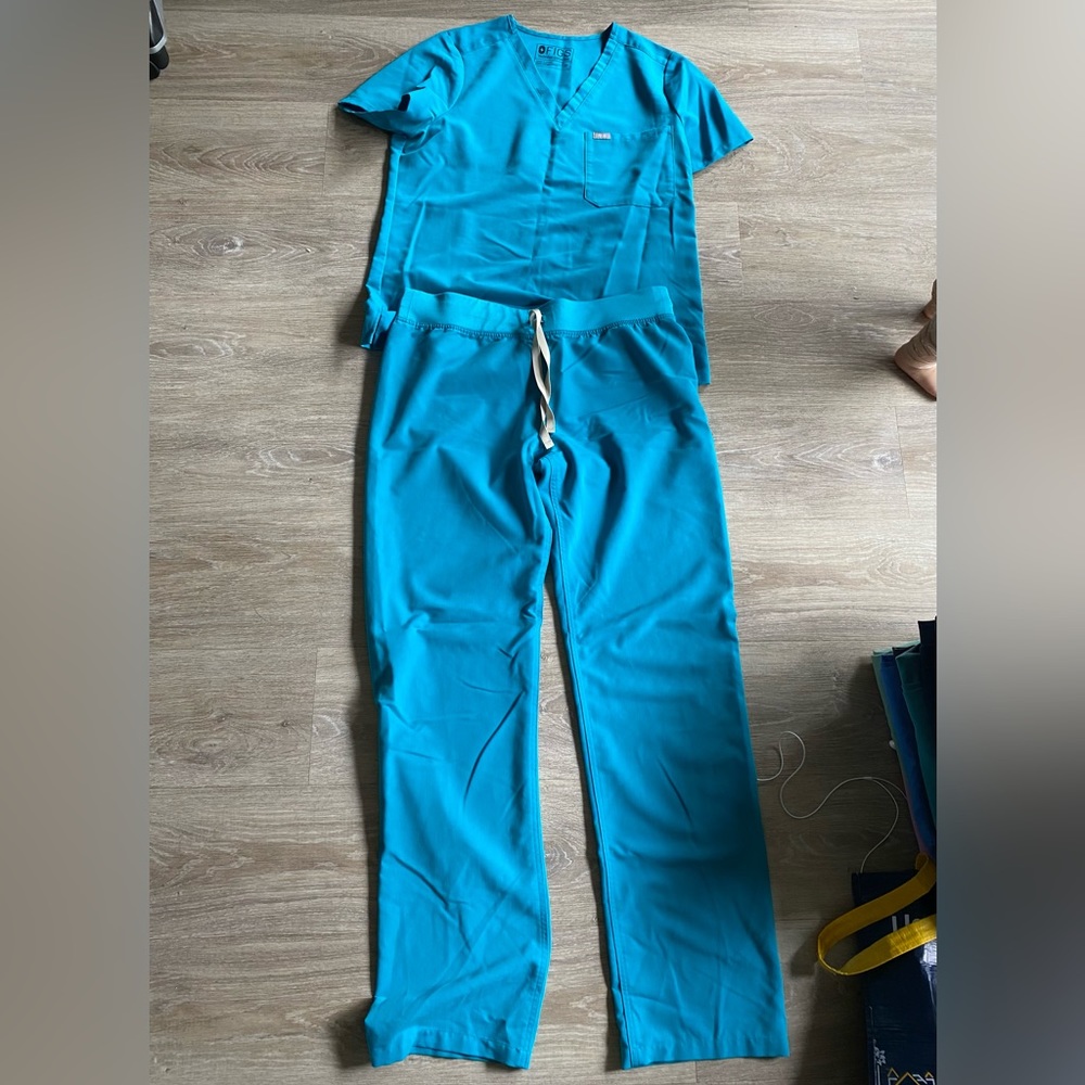 COPY - Figs Teal - Medium Catarina & Medium Tall Livingston